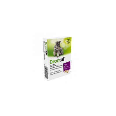 Drontal Ontworming -10 Kg Dog Tasty, 2 Tabletten